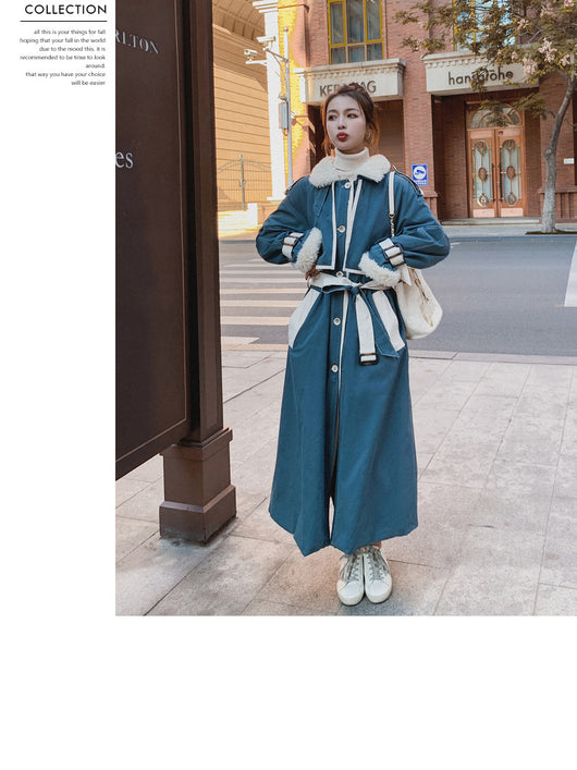 Abrigo Largo de Algodón para Invierno Mujer - Image 16