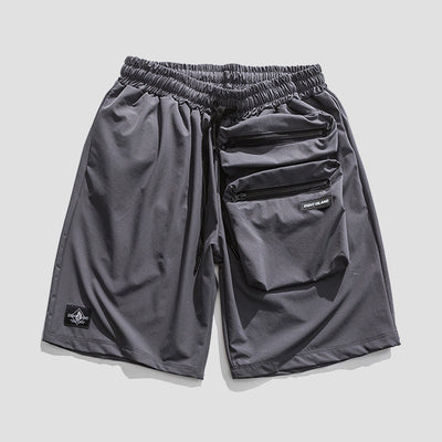 Shorts Overol Holgado Hip-Hop Urbano Versátil para Hombre - Image 3