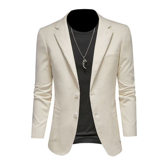 Blazer Casual de Pana Slim Fit para Hombre