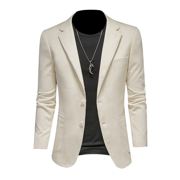 Blazer Casual de Pana Slim Fit para Hombre