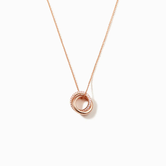 Collar de Plata Esterlina 925 Entrelazado para Mujer - Image 6