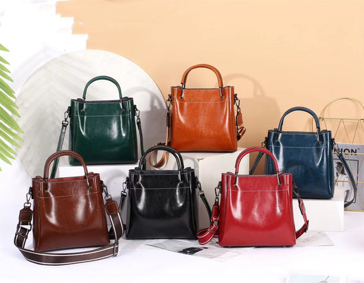 Bolso Bandolera de Cuero para Mujer - Diseño Versátil y Portátil - Image 15