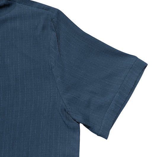 Camisa Polo Manga Corta Lisa Suelta para Hombre - Casual y Cómoda - Image 19