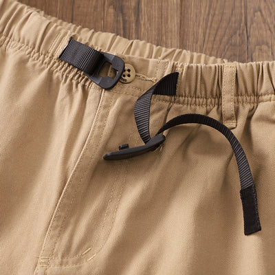 Pantalones Overol de Algodón con Hebilla Retro para Hombre - Image 12