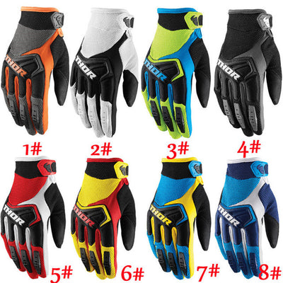 Guantes de Moto Respirables de Dedos Largos para Primavera y Otoño