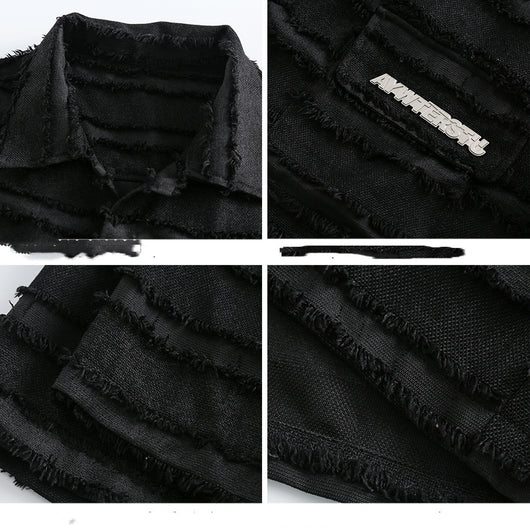 Camisa Suelta con Borlas para Hombre y Mujer - Manga Corta Premium - Image 9