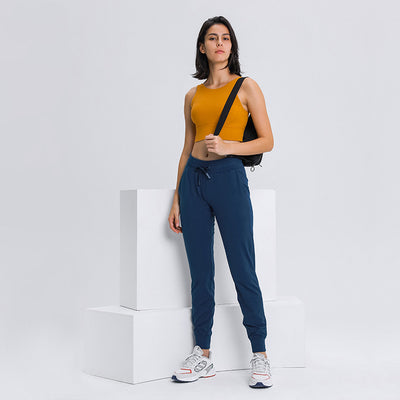 Pantalones Deportivos Cintura Alta para Yoga - Ajuste Delgado y Secado Rápido - Image 10