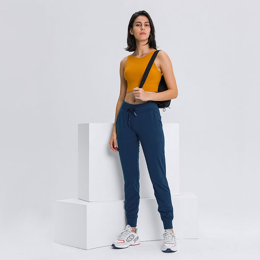Pantalones Deportivos Cintura Alta para Yoga - Ajuste Delgado y Secado Rápido - Image 10