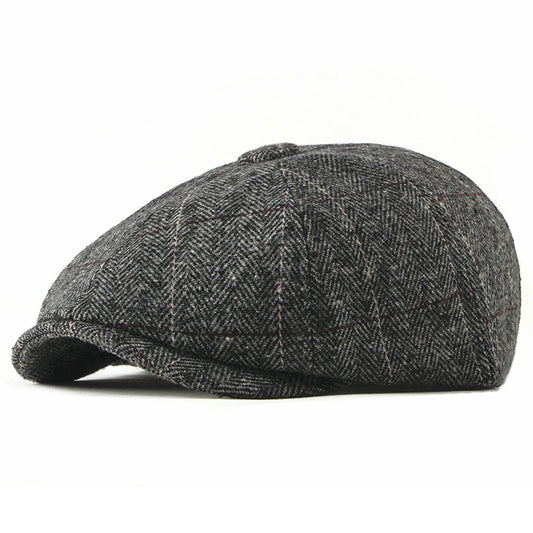 Gorra Octagonal Casual para Mujer - Estilo Pintor