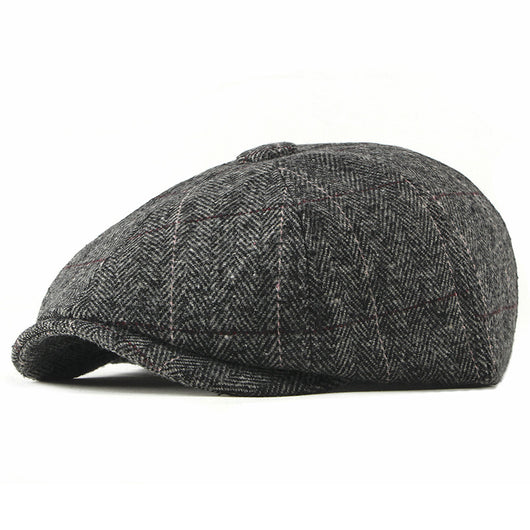 Gorra Octagonal Casual para Mujer - Estilo Pintor