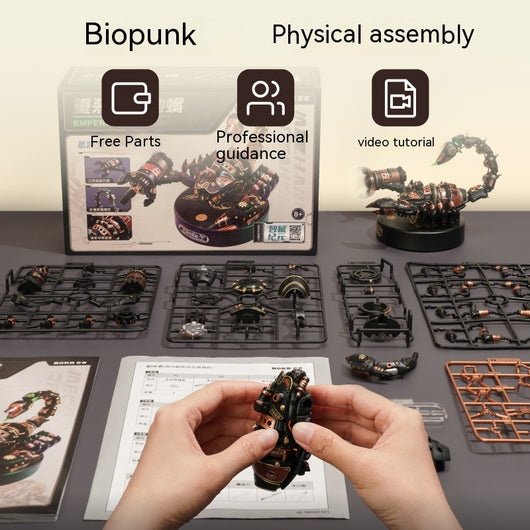 Bloques de Construcción Puzzle Educativo Battlefield Scorpion - Image 10