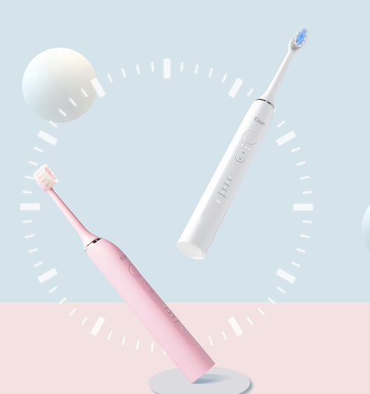 Cepillo de Dientes Eléctrico Sónico con Carga Rápida y Cerdas Suaves