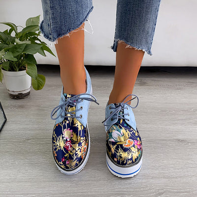 Zapatos de Mujer Estilo Clan con Punta Redonda en Cuero Sintético PU - Image 14