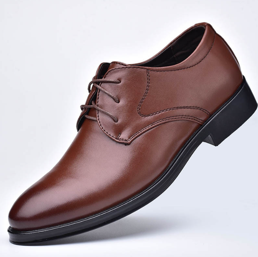Zapatos de Vestir Negros con Punta Afilada para Hombre - Image 5
