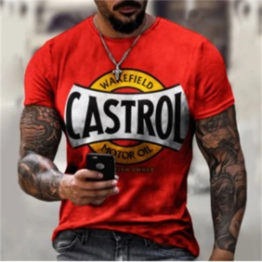 Camiseta Estampada de Manga Corta para Hombre - Diseño Digital - Image 12