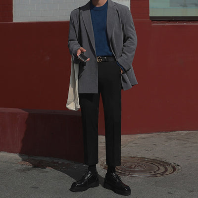 Pantalón de Traje Ajustado Casual Elegante - Image 5