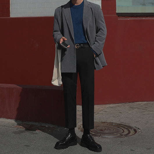 Pantalón de Traje Ajustado Casual Elegante - Image 5