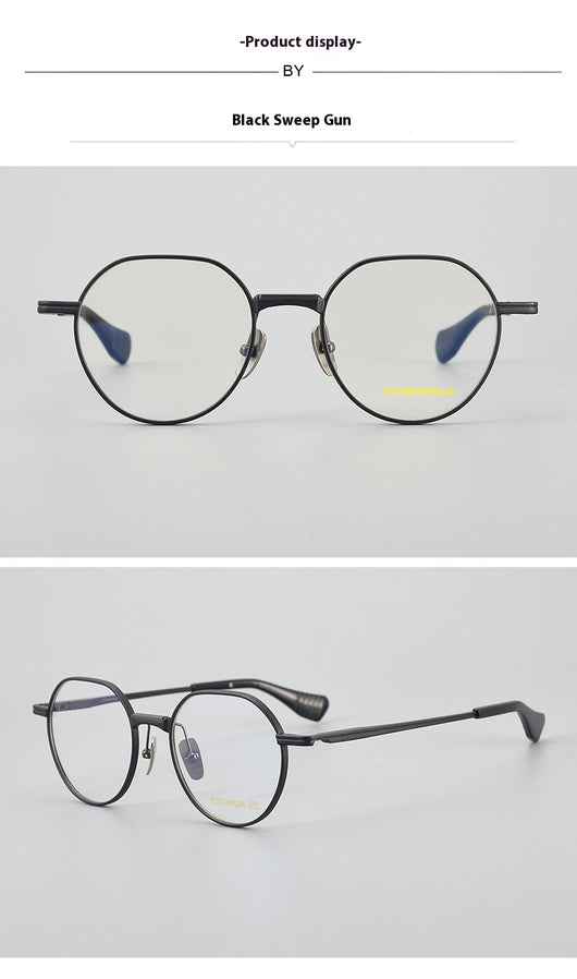 Gafas Vintage Redondas en Titanio Ultra Ligero Puro - Image 28
