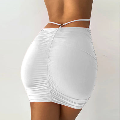 Vestido Halter Ajustado con Detalle de Caderas - Image 21