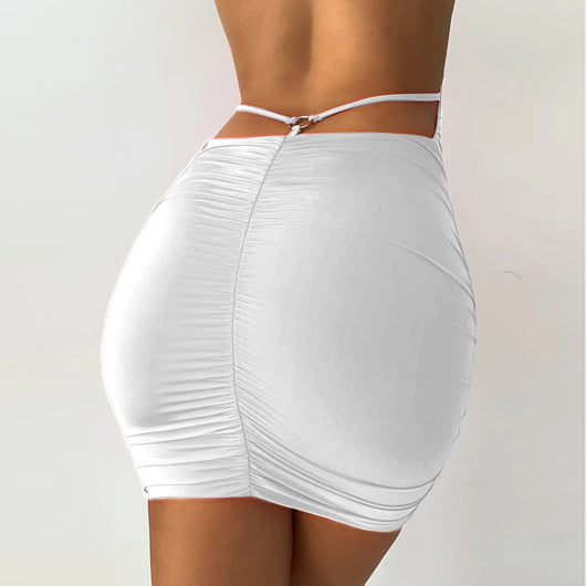 Vestido Halter Ajustado con Detalle de Caderas - Image 21