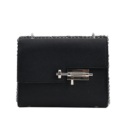 Bolso Diagonal de Mujer con Cadena Texturizada y Diseño Asimétrico - Image 14