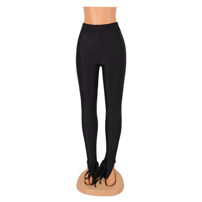 Pantalones Skinny Acampanados con Abertura Lateral - Image 10