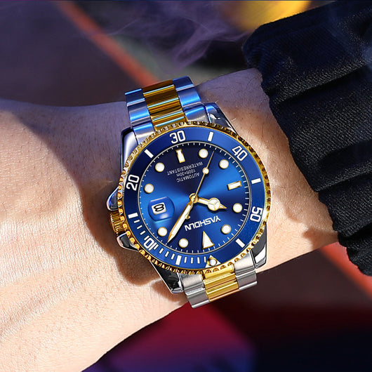Reloj Mecánico con Pulsera de Acero - Image 3