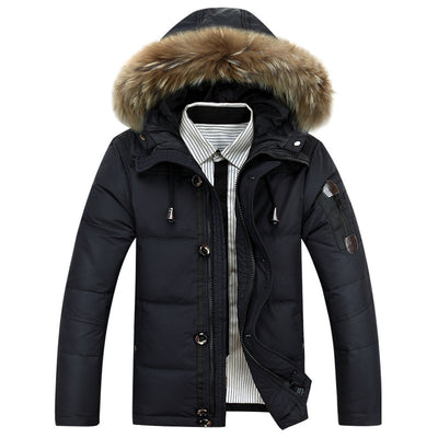 Chaqueta de Plumas para Hombre - Estilo Coreano Casual y Moderno - Image 7