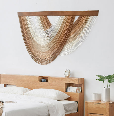 Tapiz Tejido a Mano Estilo Nórdico para Decoración de Sala - Image 10