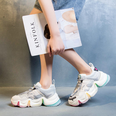 Zapatos Deportivos Mujer con Suela Arcoíris - Image 11