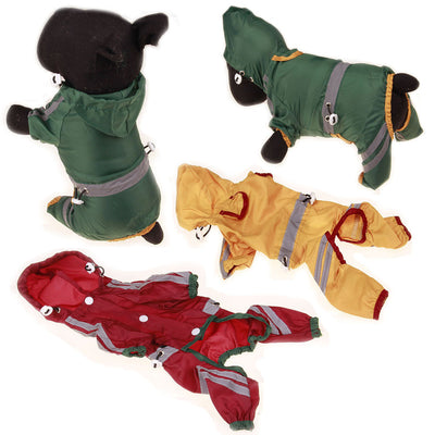 Impermeable para Perros con Banda Reflectante de Seguridad