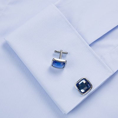 Gemelos Resistentes a Arrugas Estilo Francés para Camisas de Hombre - Image 3
