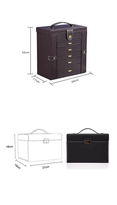 Organizador de Joyas y Accesorios Multicapa de Gran Capacidad - Image 3