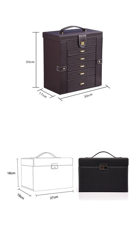 Organizador de Joyas y Accesorios Multicapa de Gran Capacidad - Image 3
