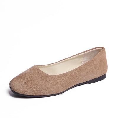 Zapatos de Ante Planos Cómodos para Mujer - Image 34