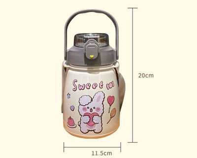 Termo Portátil de Acero Inoxidable para Mujer con Pajita y Capacidad Grande - Image 7