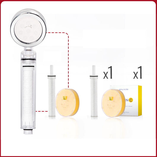 Cabezal de Ducha con Filtro Vitamina C y Desclorador de Agua Suave - Image 18
