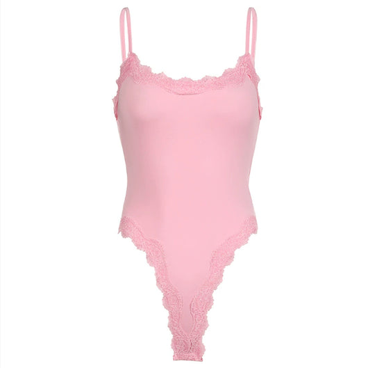 Jumpsuit Elegante con Encaje y Tirantes Ajustables para Mujer - Image 6