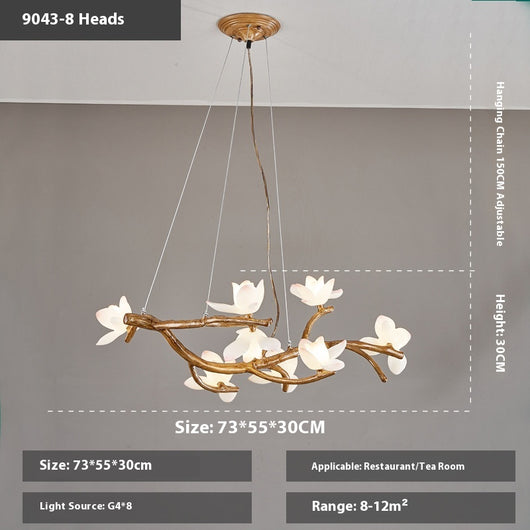 Lámpara Colgante Nórdica para Sala de Estar - Iluminación Elegante de Diseño - Image 12