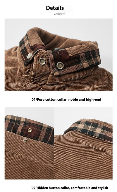 Cardigan Grueso de Forro Polar para Hombre - Cuadros Cálidos Otoño Invierno - Image 18