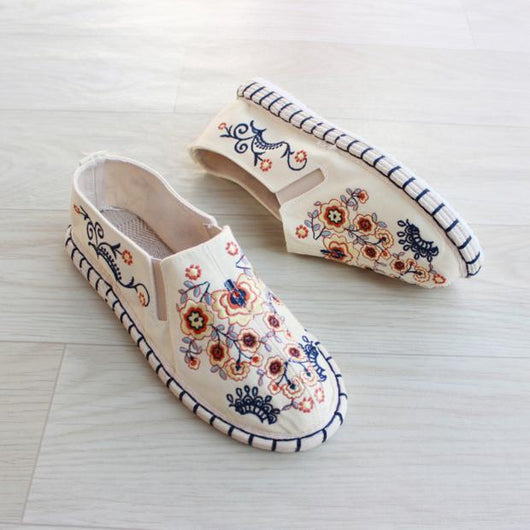 Zapatos Hanfu Respirable con Tacón Bajo para Mujer - Image 11
