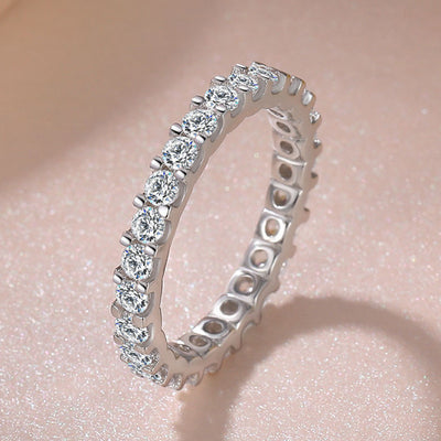 Anillo de Plata 925 con Diamante Simulado Flores de Girasol para Mujer - Image 5