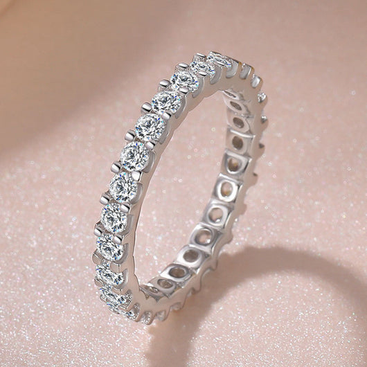 Anillo de Plata 925 con Diamante Simulado Flores de Girasol para Mujer - Image 5