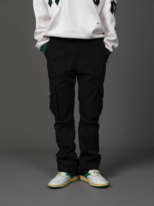 Pantalones Retro Bicolor con Bolsillos y Micro Acampanados - Tendencia Nacional - Image 10