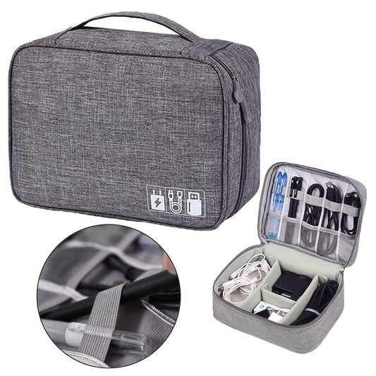 Organizador de Cables y Accesorios Electrónicos Impermeable para Viajes