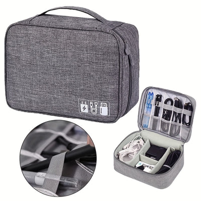 Organizador de Cables y Accesorios Electrónicos Impermeable para Viajes