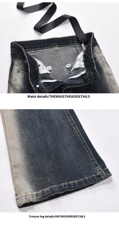 Jeans Acampanados con Degradado de Lavado Lateral - Image 15