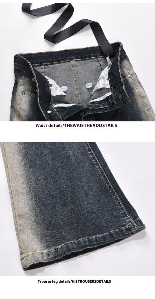 Jeans Acampanados con Degradado de Lavado Lateral - Image 15