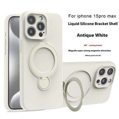 Funda Magnética de Silicona Líquida con Soporte - Protección Anti-caídas - Image 13