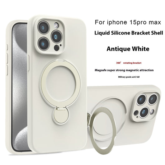 Funda Magnética de Silicona Líquida con Soporte - Protección Anti-caídas - Image 13